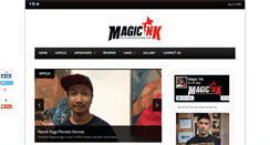 Desktop Screenshot of magicinkmagz.com